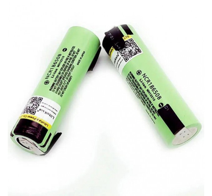 Аккумулятор 18650, LiitoKala 34B-N, 3400mah, с контактами под пайку, ОРИГИНАЛ