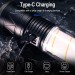Фонарь со светильником CH-5021-TG+COB, Li-Ion аккум., ЗУ Type-C, zoom