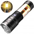 Фонарь со светильником CH-5021-TG+COB, Li-Ion аккум., ЗУ Type-C, zoom