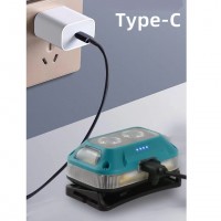 Фонарь налобный WH-0218-XPG(white+yellow)+SMD(red), Motion Sensor, Li-Ion аккумулятор, ЗУ Type-C