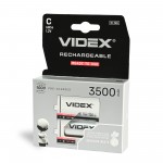 Акумулятори Videx HR14/C 3500mAh double blister/2шт Акумулятори Videx HR14/C 3500mAh double blister/2шт