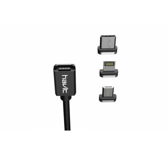Кабель магнитный HAVIT HV-H635 Lightning 1м