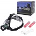 Фонарь налобный Police 2188-T6, 2х18650, zoom, ЗУ microUSB, Box