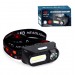 Фонарь налобный 1804-LED(red)+COB(white), 1x18650, ЗУ Type-C