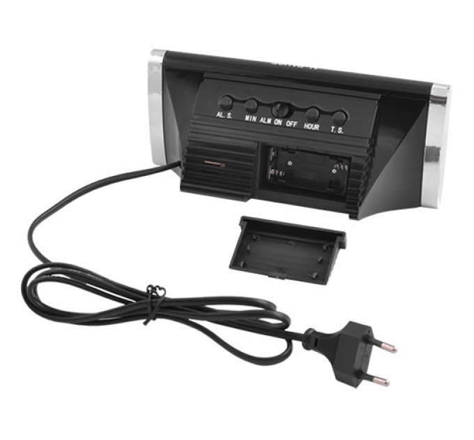 Часы сетевые VST-730-4 салатовые, 220V