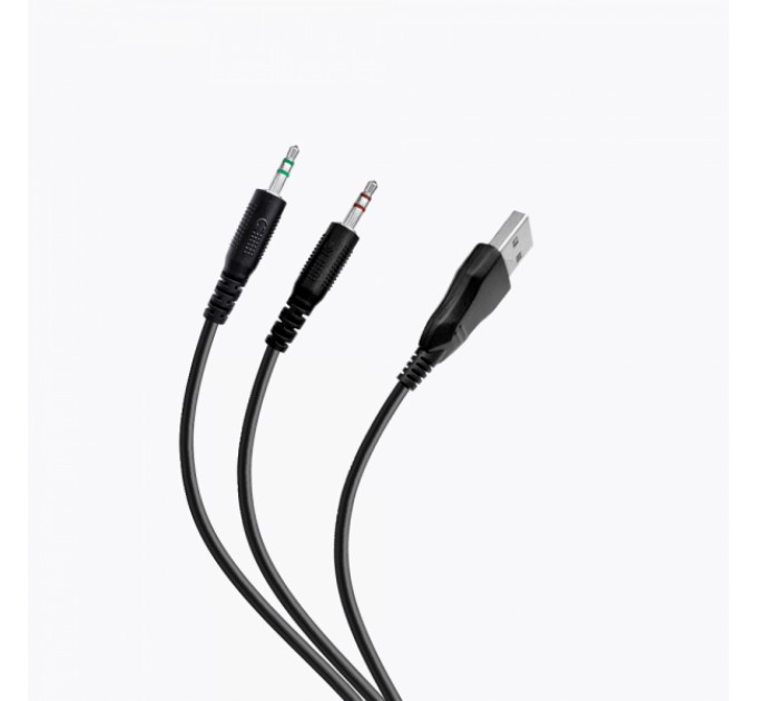 Игровые наушники с микрофоном HAVIT HV-H2232d USB + 3.5мм