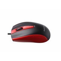 Проводная мышь HAVIT HV-MS871 USB Red (1200 DPI, 3 кл)