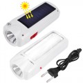 Фонарь Luxury 1027 T, 1W+9SMD, солнечная батарея, встроенный аккумулятор, ЗУ 220V