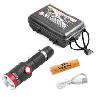 Фонарь Police 736/739-T6, 1x18650, zoom, ЗУ microUSB, Box