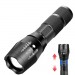 Фонарь R5-2XPE(white+red), 1х18650/3xAAA, ЗУ USB, zoom, Box