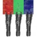 Фонарь PLD-11-4XPE(RGB), 1х18650, ЗУ microUSB, zoom, Box