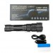 Фонарь PLD-11-4XPE(RGB), 1х18650, ЗУ microUSB, zoom, Box