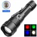 Фонарь PLD-11-4XPE(RGB), 1х18650, ЗУ microUSB, zoom, Box