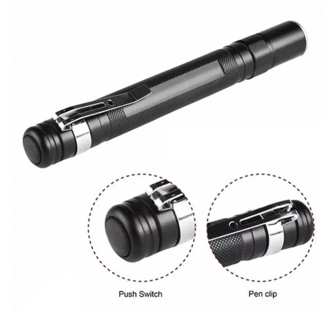 Фонарь 706-XPE(red), 2хААА, 1 режим, zoom, зажим