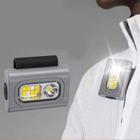 Фонарь налобный 505-XPE+8SMD(white+red+blue), Li-Ion аккумулятор, ЗУ Type-C, клипса на магните