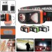 Фонарь налобный W-18-XPG+6SMD(white+red), Motion Sensor, 1x14500, ЗУ Type-C