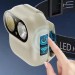 Фонарь налобный W809-2XTE, Motion Sensor, Li-Ion аккумулятор, ЗУ Type-C, магнит, клипса