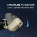 Фонарь налобный W809-2XTE, Motion Sensor, Li-Ion аккумулятор, ЗУ Type-C, магнит, клипса
