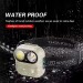 Фонарь налобный W809-2XTE, Motion Sensor, Li-Ion аккумулятор, ЗУ Type-C, магнит, клипса