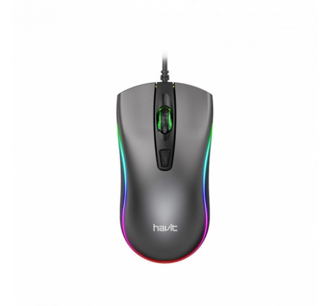 Проводная мышь HAVIT HV-MS72 USB (1200 DPI, 4 кл)