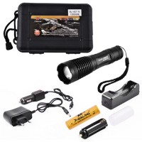 Фонарь Police 1837-T6, 1x18650/3xAAA, zoom, ЗУ 220V/12V, Box