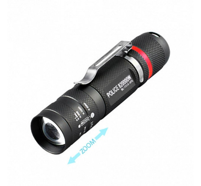 Фонарь Police 1515-XPE, 1хАА/14500, zoom