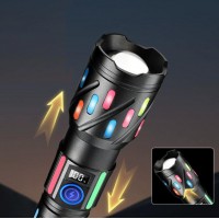 Фонарь NIGHT VISION FLUORESCENCE CB-G706-TG, 1x26650, power bank, ЗУ Type-C, zoom, Box