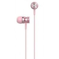 Вакуумные наушники с микрофоном HAVIT HV-E303P Pink