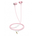 Вакуумные наушники с микрофоном HAVIT HV-E303P Pink