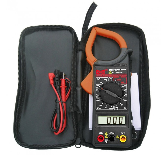 Мультиметр HAOYUE DT266 с чехлом, щупы