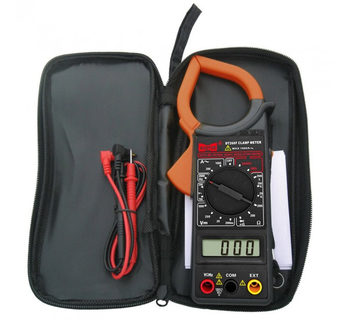 Мультиметр HAOYUE DT266F с чехлом, щупы