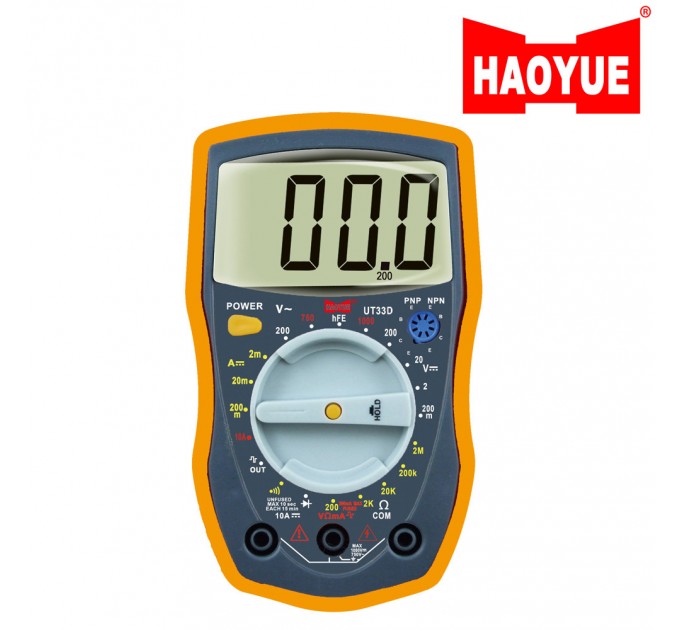 Мультиметр HAOYUE UT33D, щупы