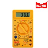 Мультиметр HAOYUE DT830B yellow, 9V, щупы