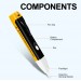 Безконтактный тестер-индикатор напряжения AC Voltage Detector HAOYUE MS8905 1.5V*2 AAA
