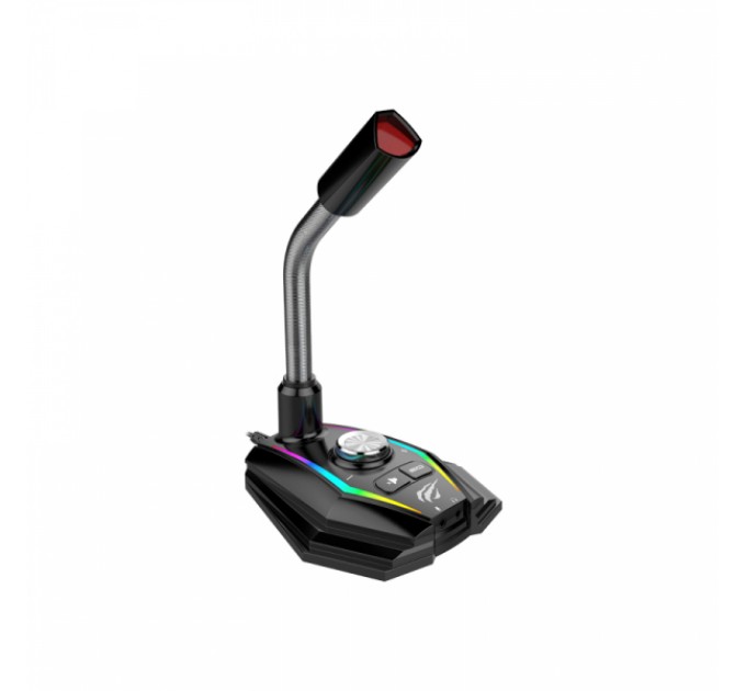 Микрофон для компьютера игровой HAVIT HV-GK56 USB RGB