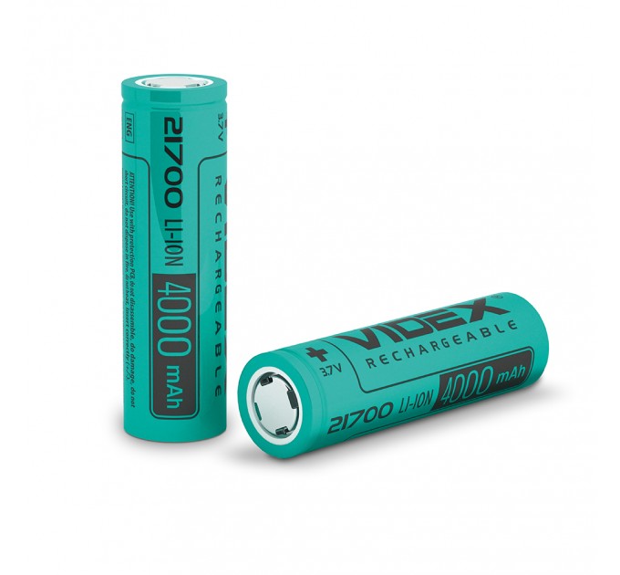 Акумулятор Videx Li-ion 21700 (без захисту) 4000mAh bulk/1шт
