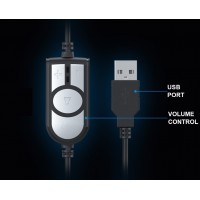 Игровые наушники с микрофоном HAVIT HV-H213U Plug USB 7.1