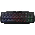 Мембранная игровая клавиатура проводная XTRIKE ME KB-302 RGB Black