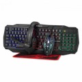 Игровой набор 4в1 XTRIKE ME CM-406 (Клавиатура + Мышь + Коврик для мышки + Наушники)