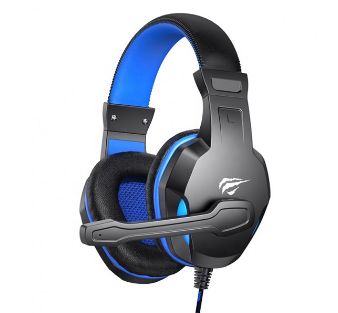 Игровые наушники с микрофоном HAVIT HV-H763d Black/Blue 3.5мм