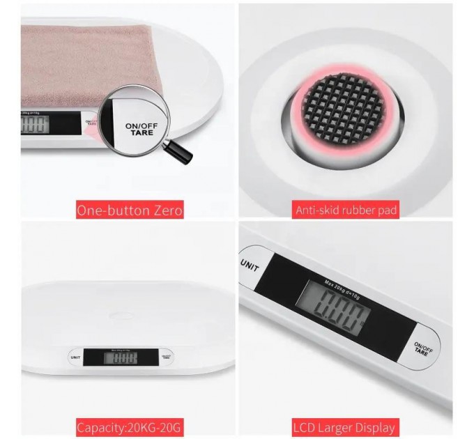 Весы детские BABY SCALE, 20кг (20г)