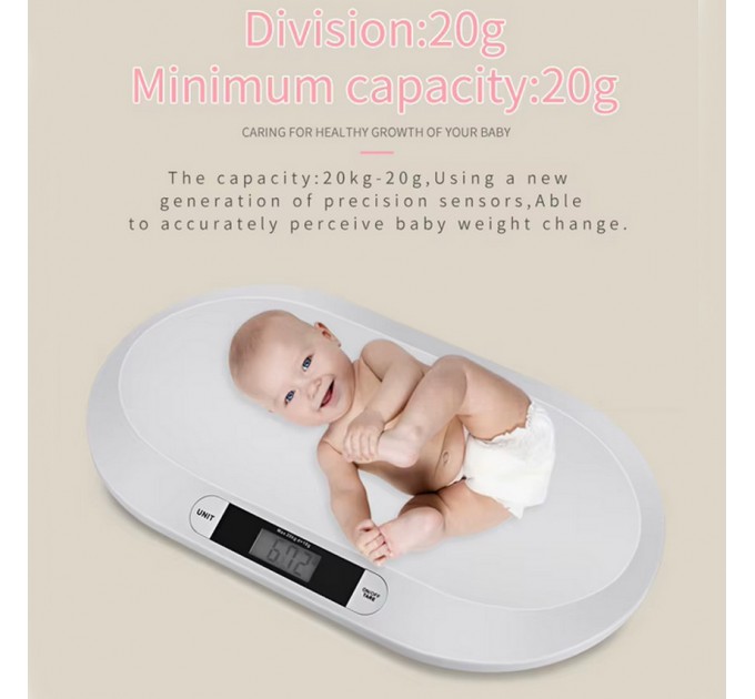Весы детские BABY SCALE, 20кг (20г)