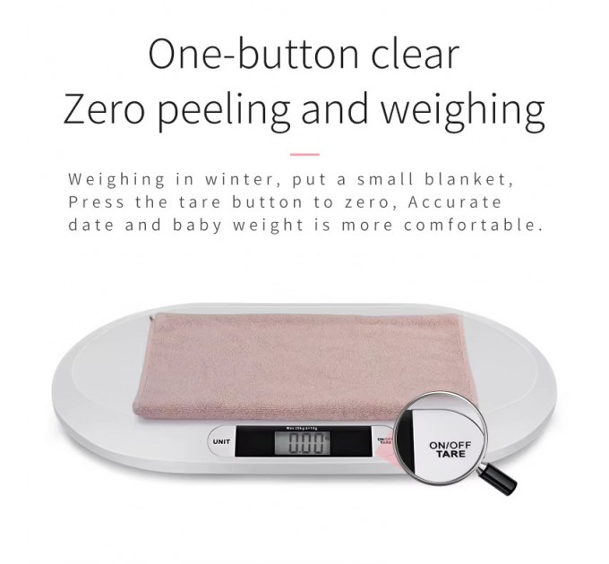 Весы детские BABY SCALE, 20кг (20г)
