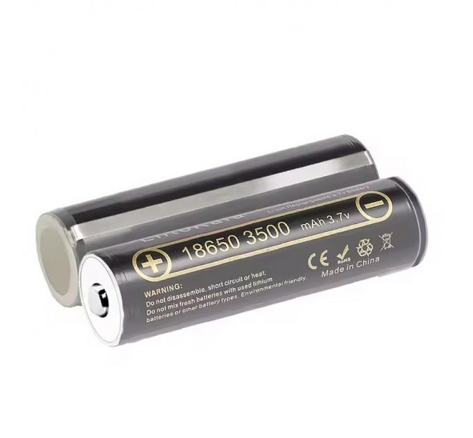 Аккумулятор 18650, LiitoKala 35A-PCB, 3500mAh, С ЗАЩИТОЙ, ОРИГИНАЛ