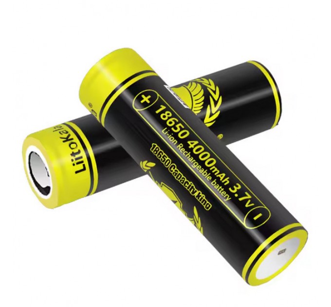 Аккумулятор 18650, LiitoKala King4000, 4000mAh, ОРИГИНАЛ