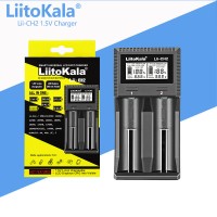 Зарядное устройство LiitoKala Lii-CH2, 2x26650 /21700 /20700 /18650 /18490 /18350 /17670 /175000 /16340 /14500 /10440 / AA / AAA