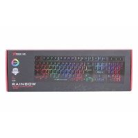Мембранная игровая клавиатура проводная XTRIKE ME KB-280 RGB Black