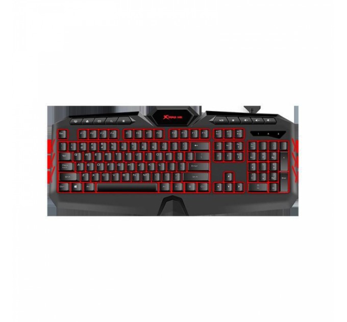 Мембранная игровая клавиатура проводная XTRIKE ME KB-509 RGB Black