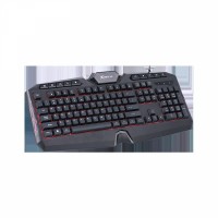 Мембранная игровая клавиатура проводная XTRIKE ME KB-509 RGB Black