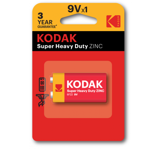 Батарейка Kodak LongLife 6F22